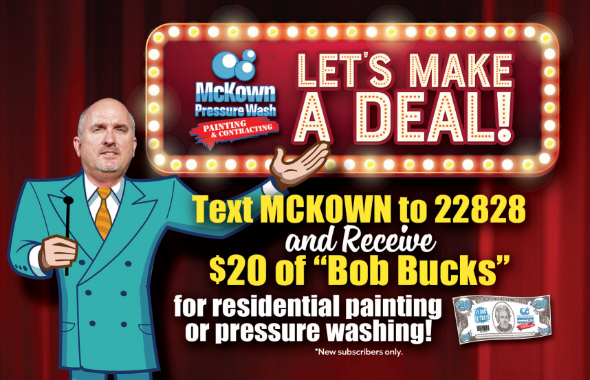 Lets make a deal with McKown for some Bob Bucks