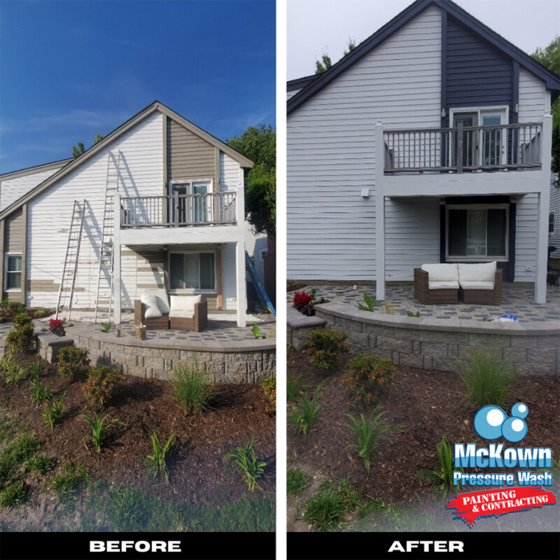 Can You Paint Vinyl Siding? McKown Pressure Wash